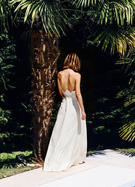 Jupe clearance longue crepe