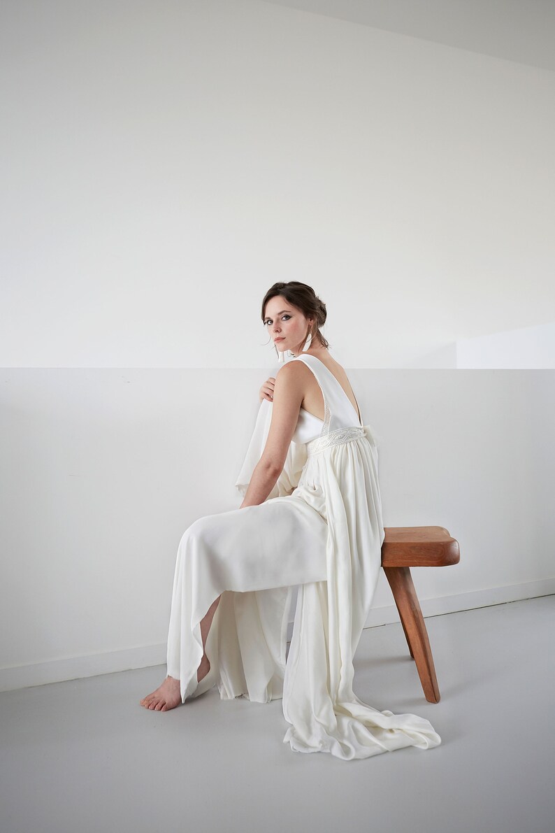 SerieBlanche – Wedding gown MILONGA Mariage Bohème ETSY