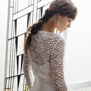 Braut Wickeltop aus Spitze „Coco“
