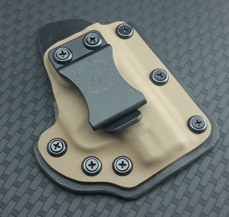 DEEP Hybrid IWB Kydex & Leather Holster for concealment. The Etsy
