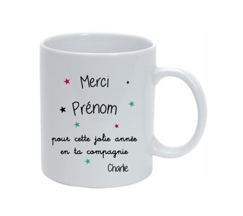 Idée Cadeau pour atsem / nounou / assistante maternelle Mug | Etsy France