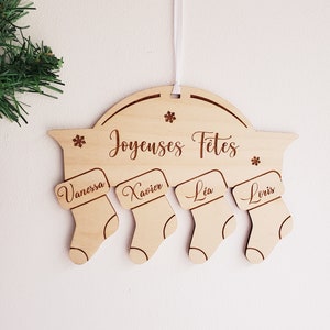 Wooden Christmas wall decoration