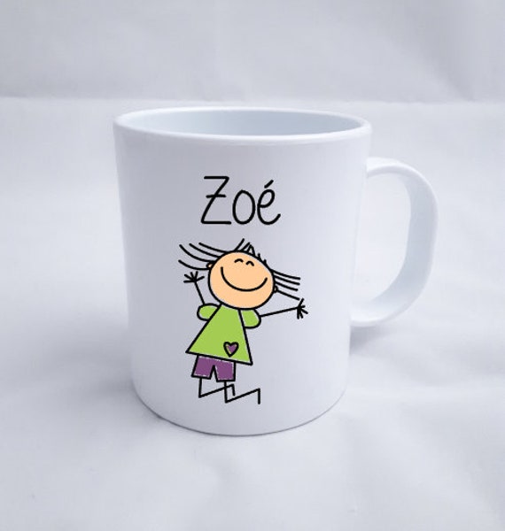 Mug Incassable Personnalisé avec Le Dessin de Votre Enfant