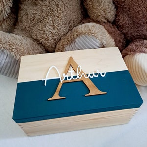 Grande boite souvenirs de naissance pour bébé / LIVRAISON MONDIAL RELAY