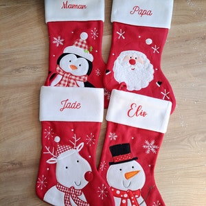 Large Personalized Christmas Stocking / Christmas Boot
