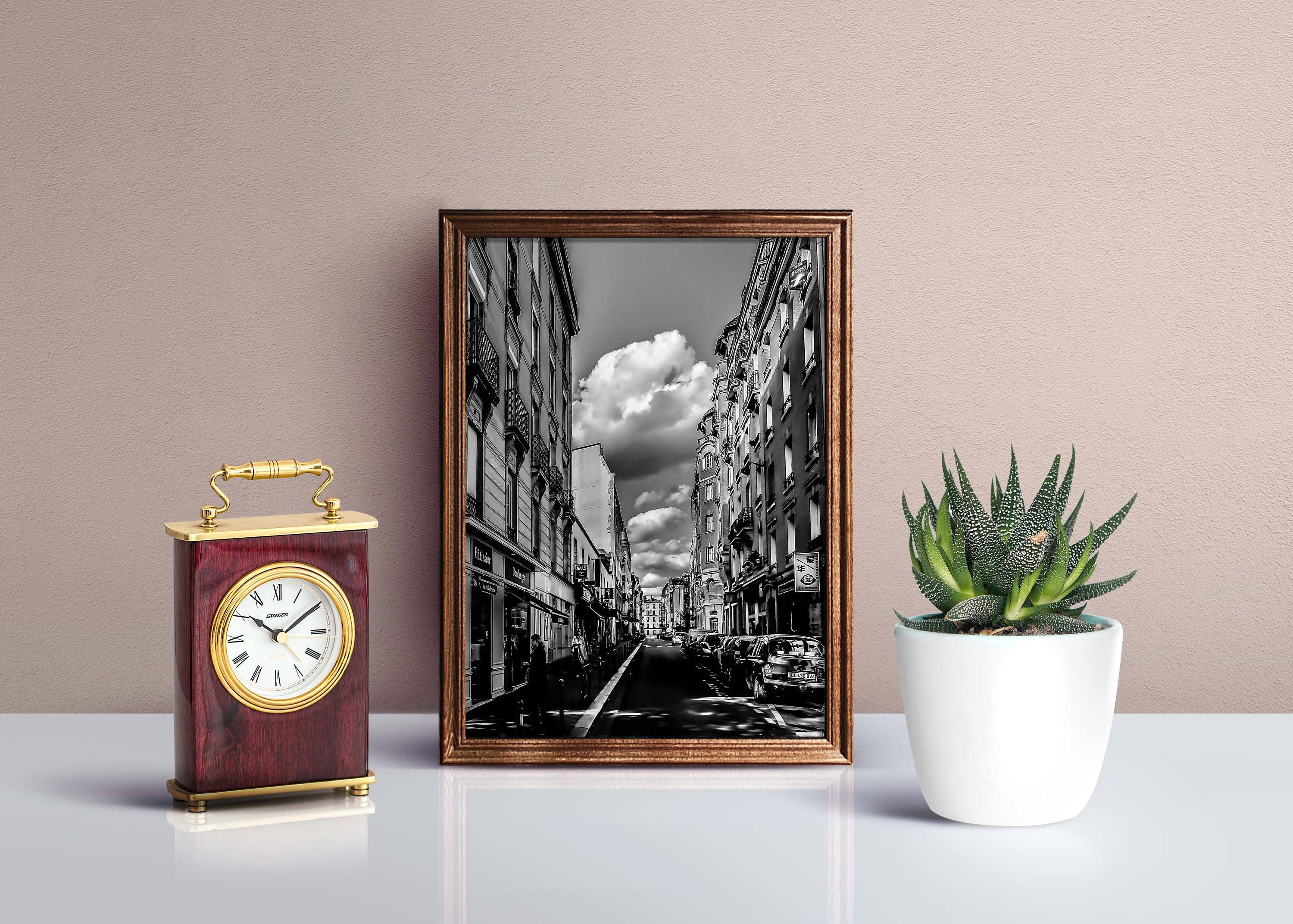 Paris street Paris Wall Art Paris print French decor Etsy