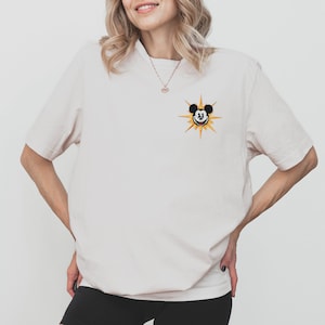 Vintage Mickey Embroidered Disney Shirt, Family Matching Disney Vacation Tee, Disney World Outfit, Disneyland Shirt for Toddler, Kid, Adult