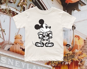 Skeleton Mickey Disney Halloween Tee, Family Matching Disney Shirts, Disney World Trip Outfit, Disneyland Tee for Toddler, Kids, Adults