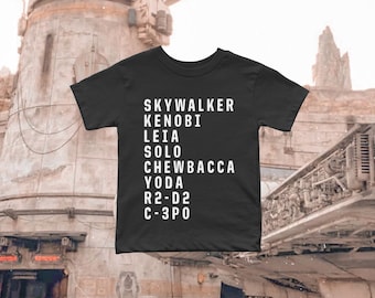 Light Side Star Wars Tee, Family Matching Disney Vacation Shirt, First Disney World Trip Outfit, Disneyland Shirt for Baby, Toddler and Kids