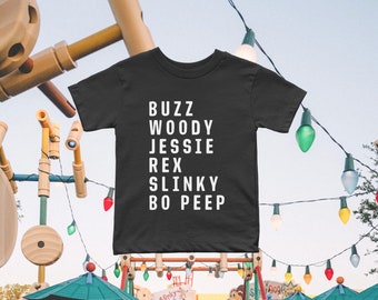Toy Story Shirt, Family Matching Disney Vacation Tee, First Disney World Trip Outfit, Disneyland Shirt for Baby, Toddler, Kids and Adults