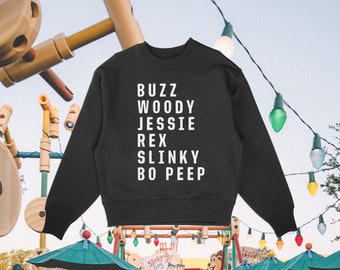 Toy Story Sweatshirt, Family Matching Disney Vacation Outfit, First Disney World Trip, Disneyland Sweatshirt for Toddler, Kids and Adult