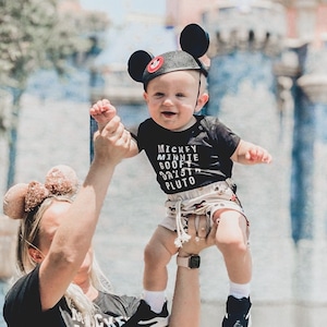 Mickey and Friends Tee, Family Matching Disney Vacation Shirt, Baby&#39;s First Disney World Trip Outfit, Disneyland Shirt for Toddler and Kids