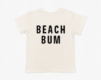 Beach Bum Toddler + Kids Tee • Summer Tee • Mommy + Me Matching Outfits • Vacation Outfit • Family Vacation Shirts