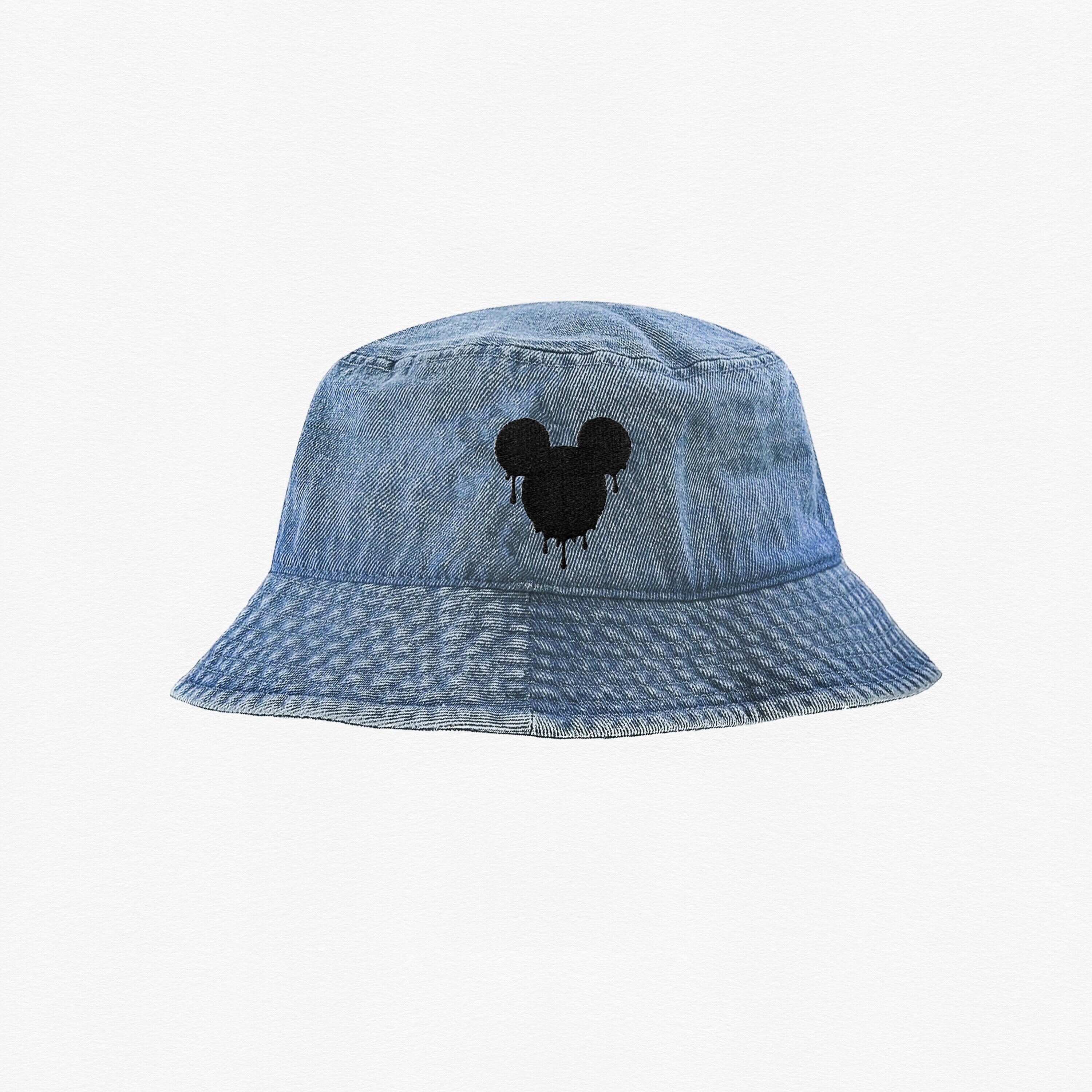 Disney “Disneyland” Daisy Mickey Ear Denim Bucket Hat My Ultimate 90s Disney Outfit: Mickey Bucket Hat & Baggy Jeans main image 3