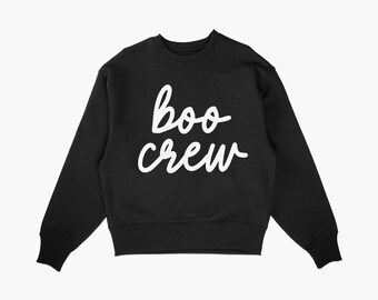 Boo Crew Halloween Sweatshirt • Matching Family Halloween Sweatshirts • Kids Halloween Sweater • Disney Halloween Sweatshirt