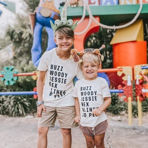Toy Story Shirt, Family Matching Disney Vacation Tee, First Disney World Trip Outfit, Disneyland Shirt for Baby, Toddler, Kids and Adults