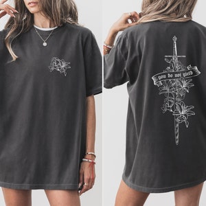 You Do Not Yield TOG Inspired Tee • Comfort Colors Unisex Shirt • Bookish Gift for Women • Booktok Shirt • Fantasy Reading Gift • Book Lover