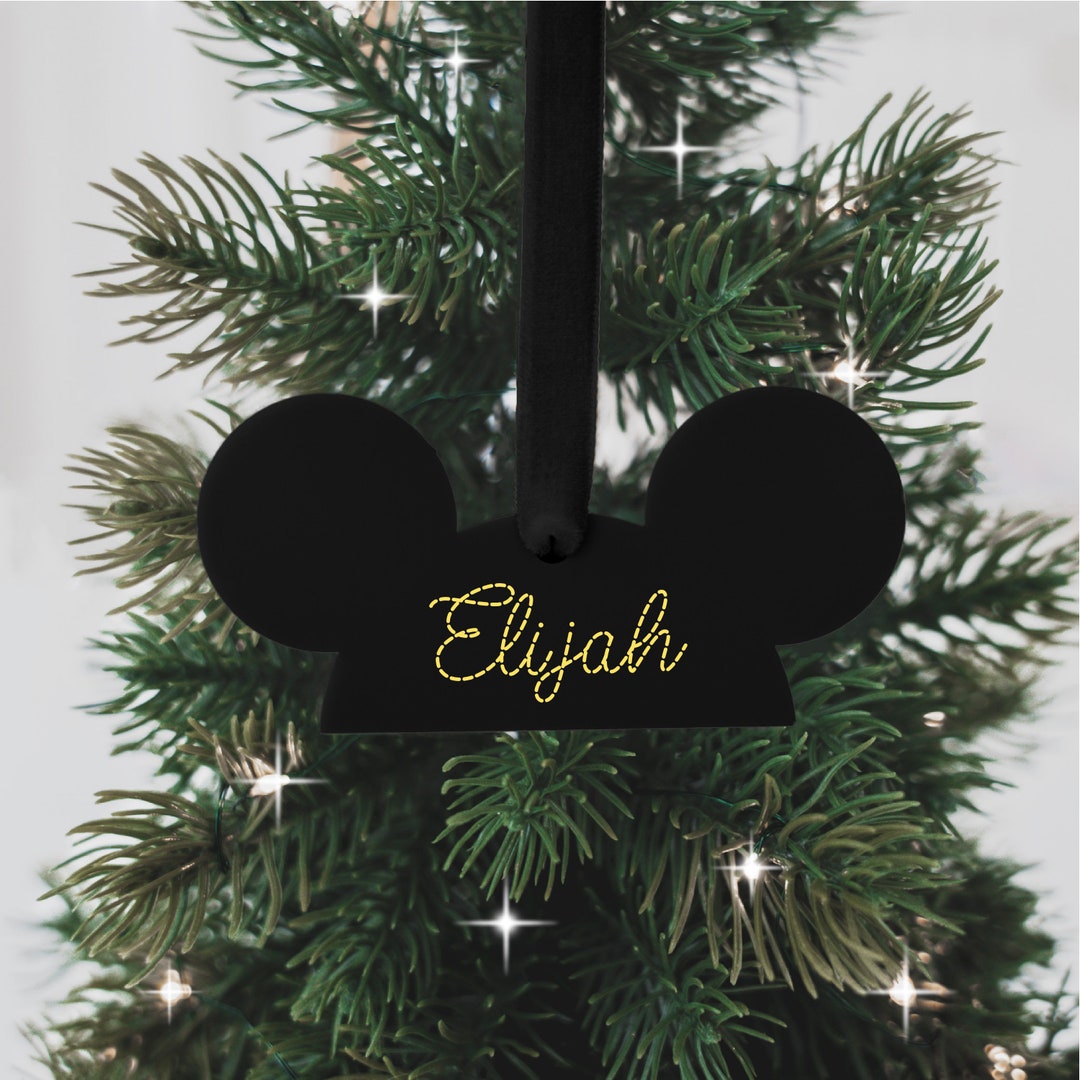Personalized Mickey Ears