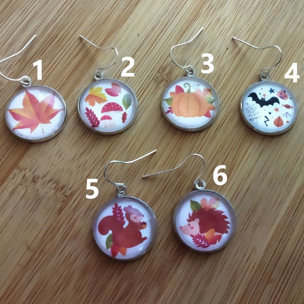 Composez vos boucles d'oreilles d'Automne !