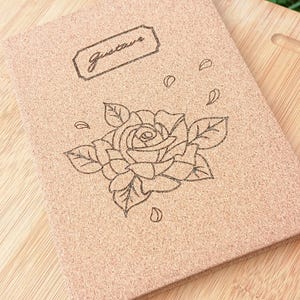Clair Obscur Expédition 33 Gustave Notebook Bullet Journal Cork