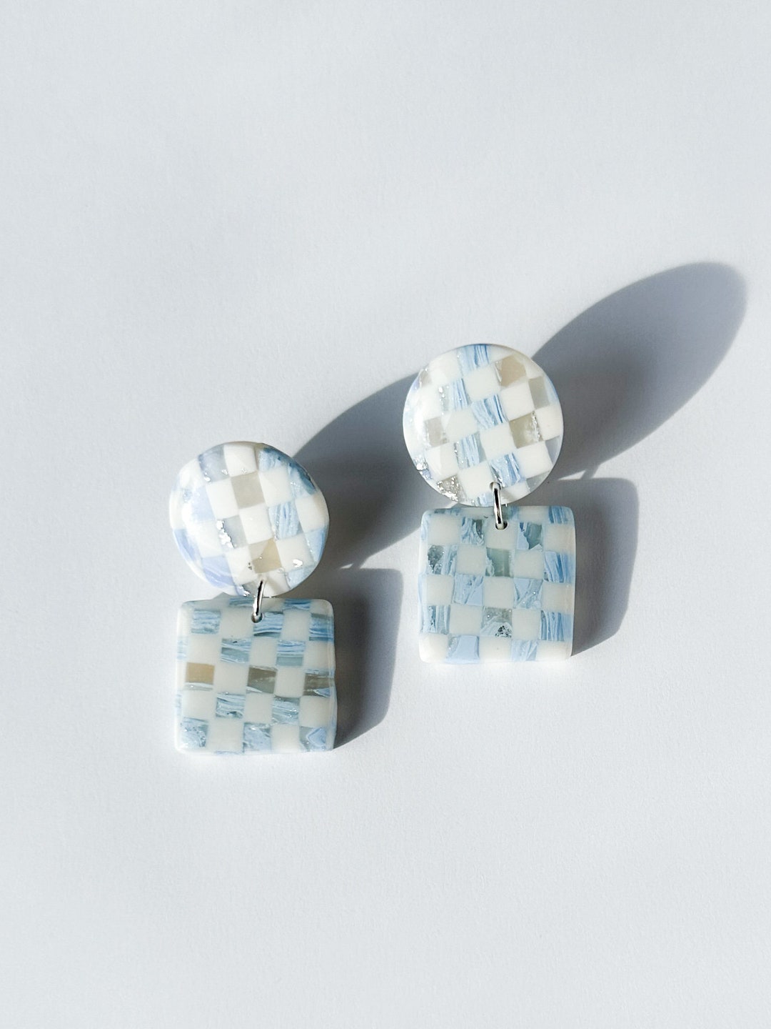 Bailey Mixed Post Earrings Blue