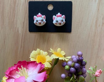 Disney The Aristocats Marie Earrings
