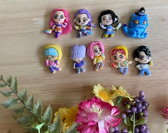 KPOP Demon Hunters Mini Magnet Set