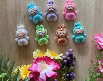 Cute mischievous monsters Inspired Mini Charm Sets