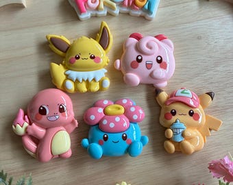 Pokemon Inspired Jumbo Magnet Sets