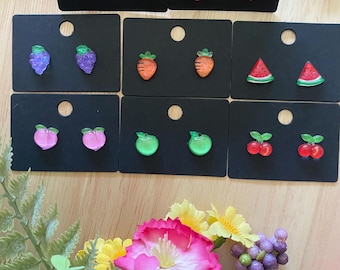 Produce Market Earrings