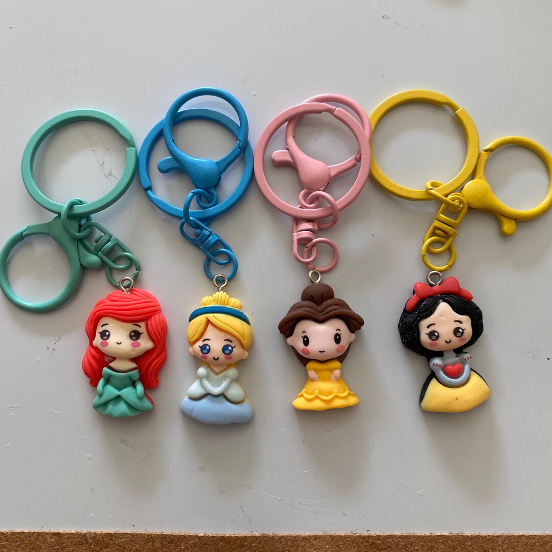 Princess Key Racks Disney Princess Keychain - Etsy