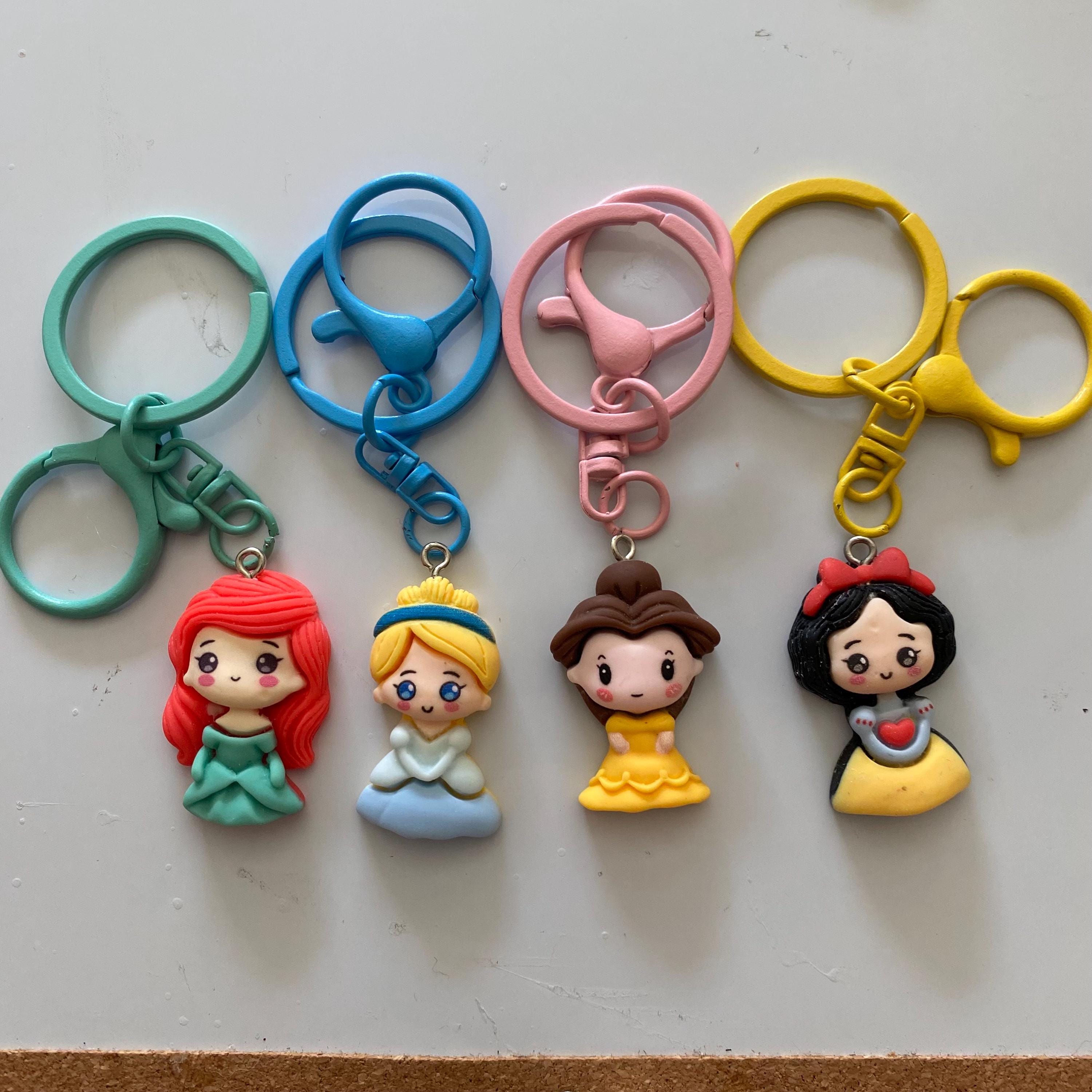 Disney Princess Keychain - Etsy
