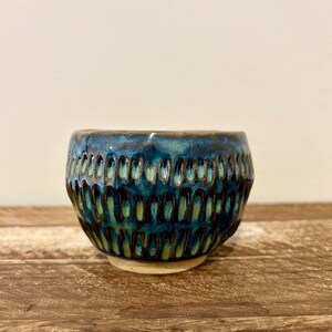 Japanese Style Teacup/ Yunomi Cup/ Small pottery Cup/ Ceramic Teacup//Gift Idea for Tealovers/ Stoneware Yunomi/ Guinomi Cup