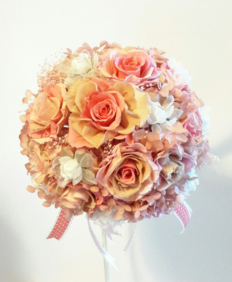Preserved Flower wedding bouquet stand excluded