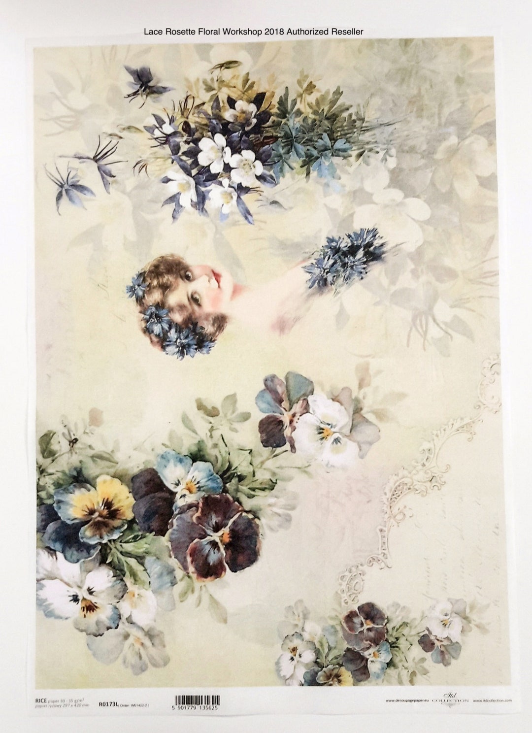 Decoupage Thick Rice Paper Sheets A3 Size 297mm X 400mm Set Etsy