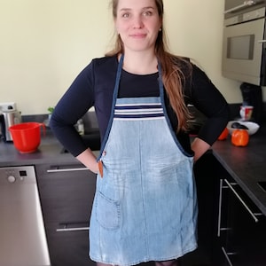 denim apron