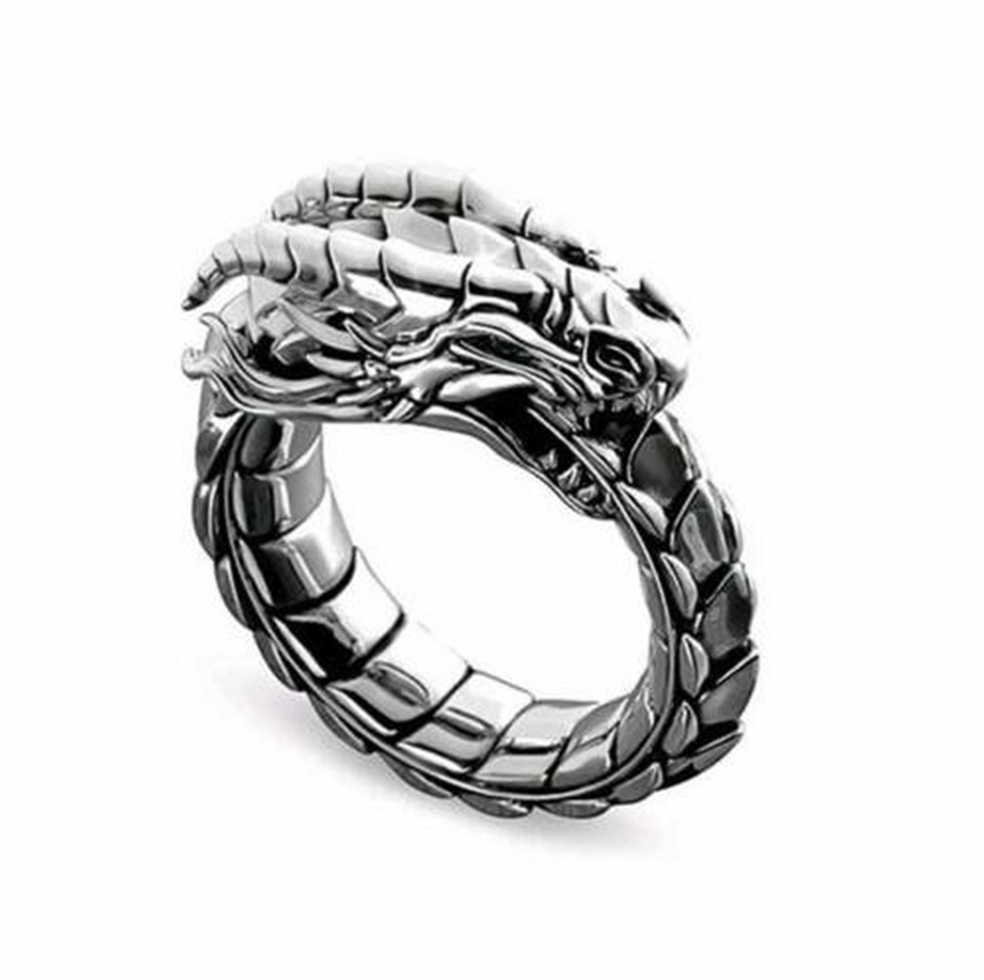 Unique Dragon Ring/ Adjustable Dragon Ring/ Stackable Ring/Men Etsy
