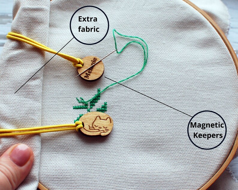 Needle minder needle keepers Qsnap Hoop cross stitch Etsy