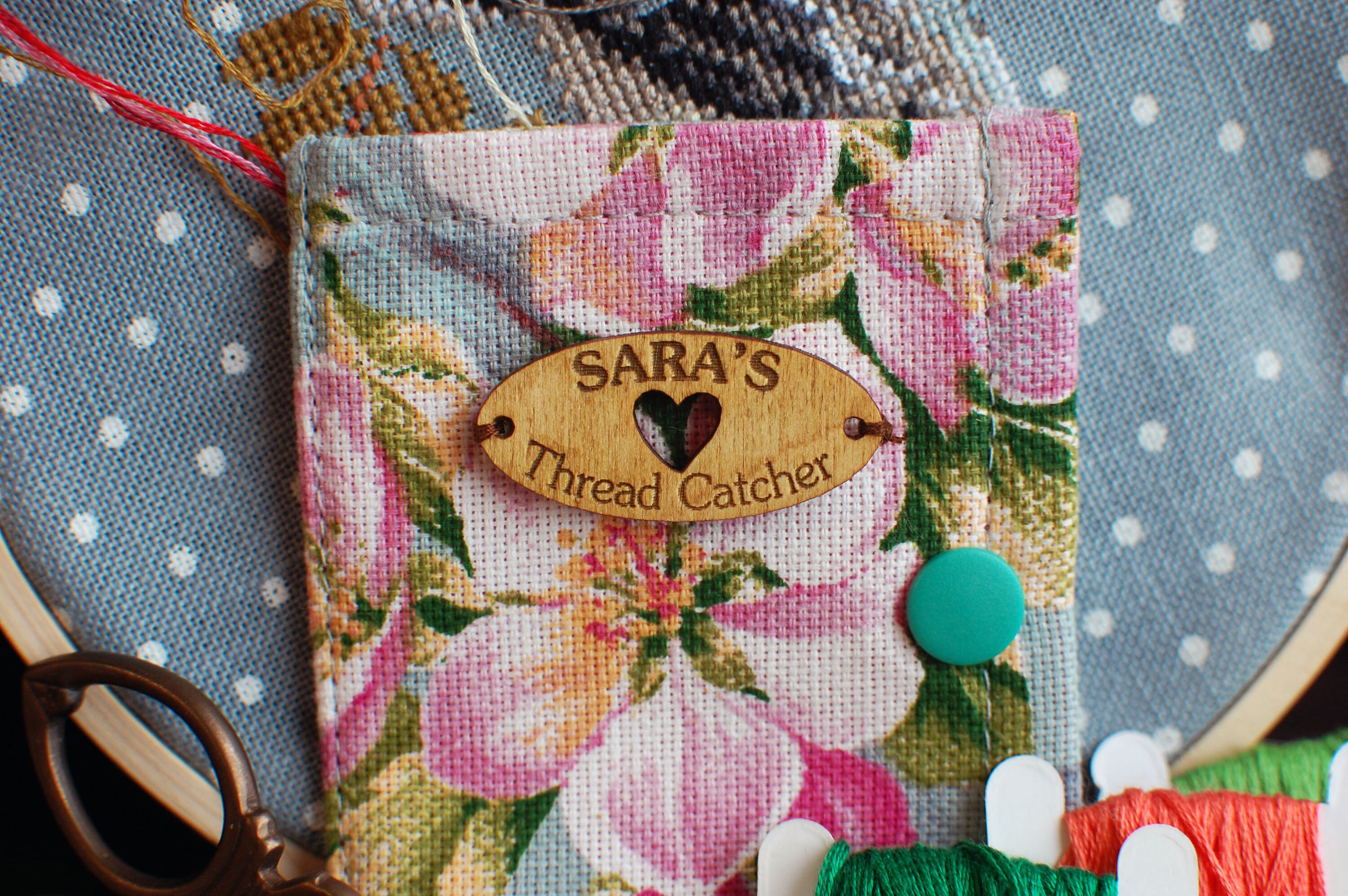 Embroidery organize cross stitch tools storage Sewing gift | Etsy