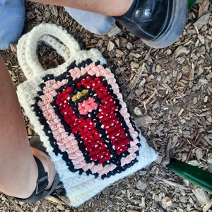Vulva Tote bag ENG CROCHET PATTERN