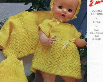 70年代ヴィンテージ16インチ18インチ20インチ4プライベビードール服