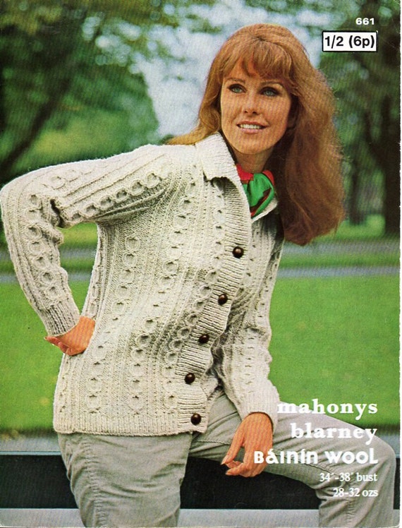 Aran cable best sale cardigan