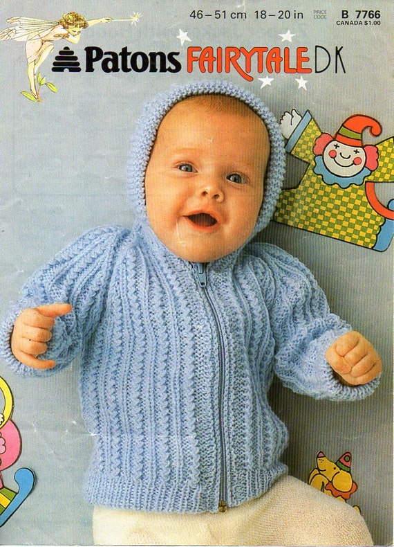 baby zip cardigan