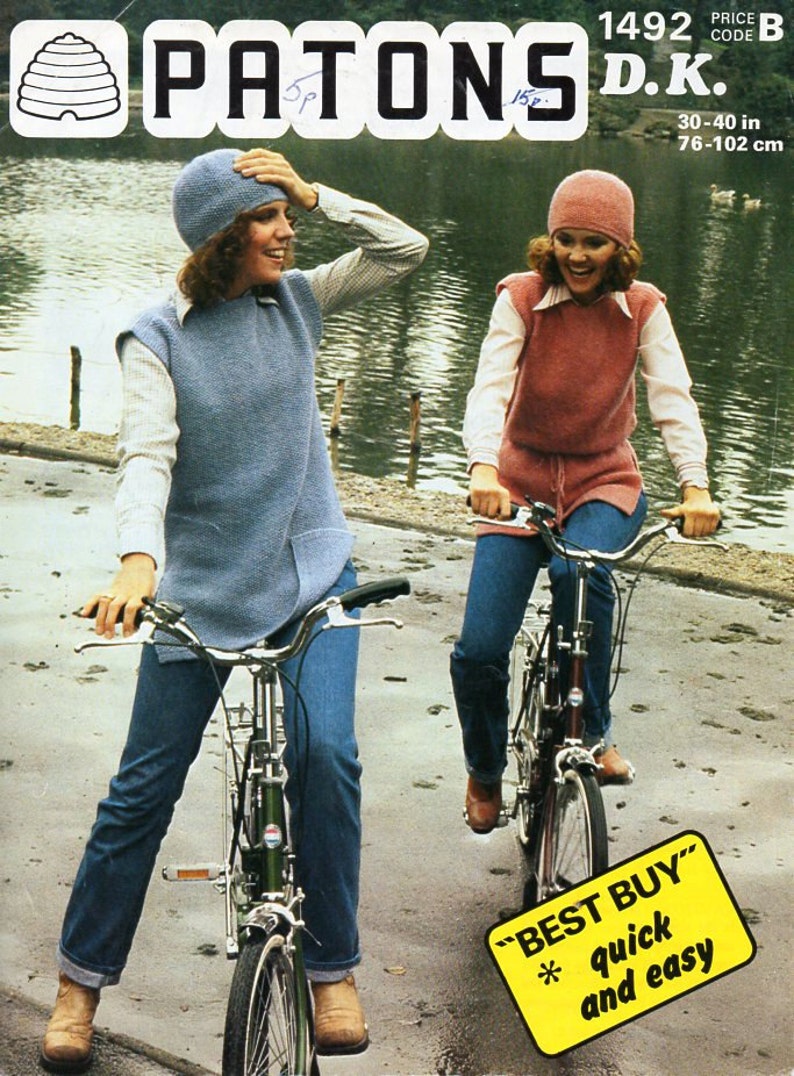 Ladies tunic knitting pattern pdf womens tabard sweater