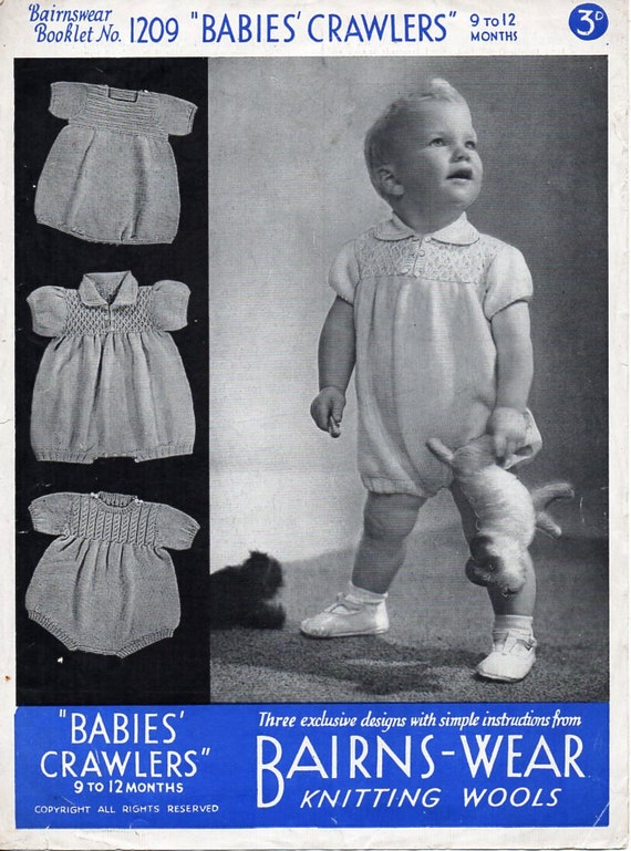 knitted romper suit