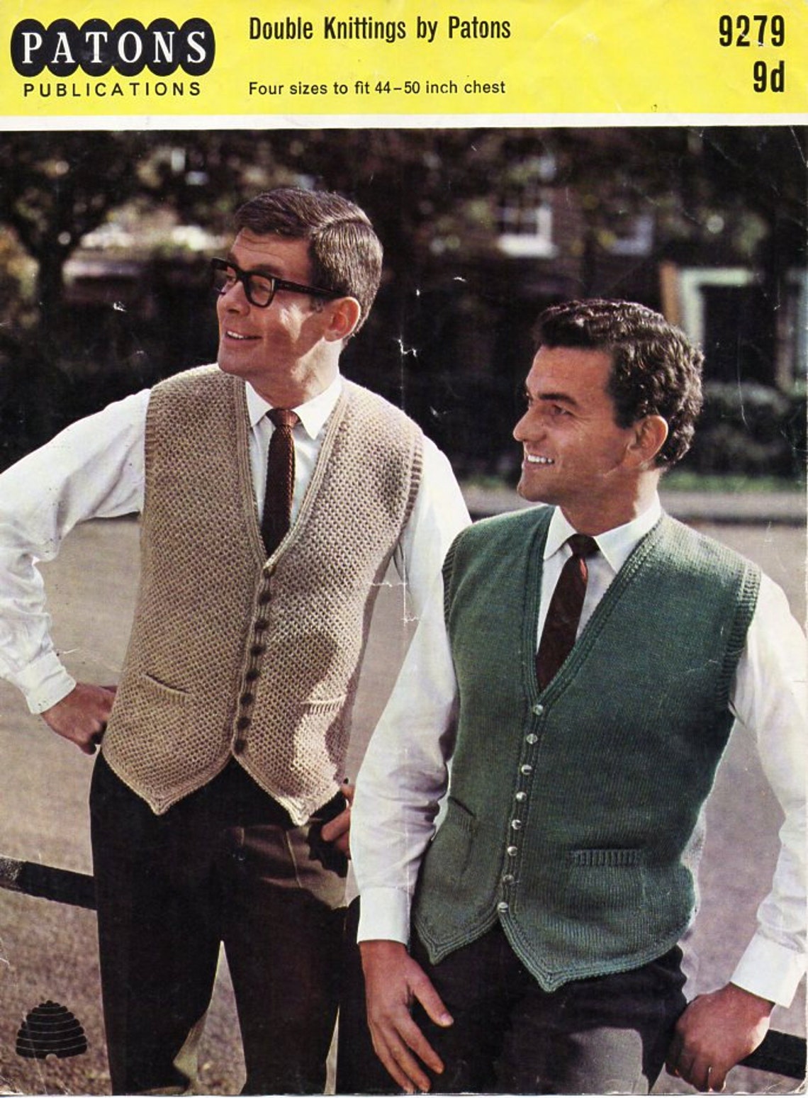 Mens Knitting Pattern Pdf Mens Waistcoats Larger Sizes DK Suit ...