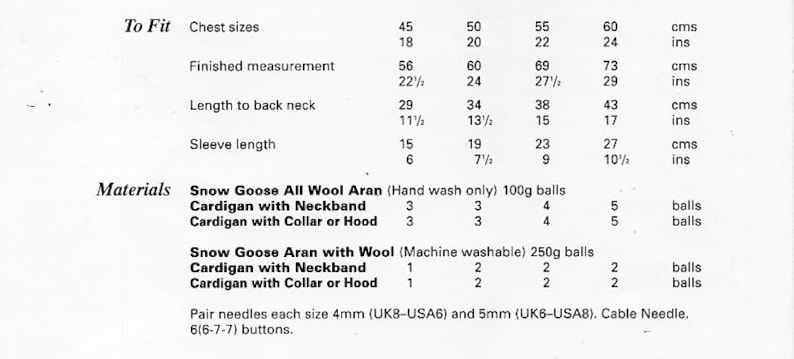 Baby Childrens Aran Cardigan KNITTING PATTERN Pdf Download Childs Cable ...