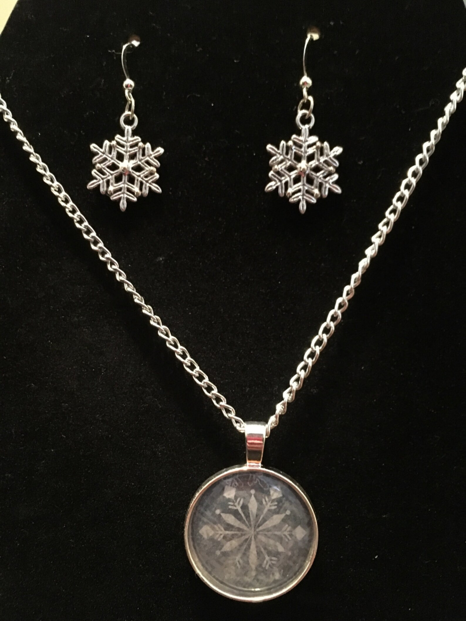 Snowflake Jewelry - Etsy