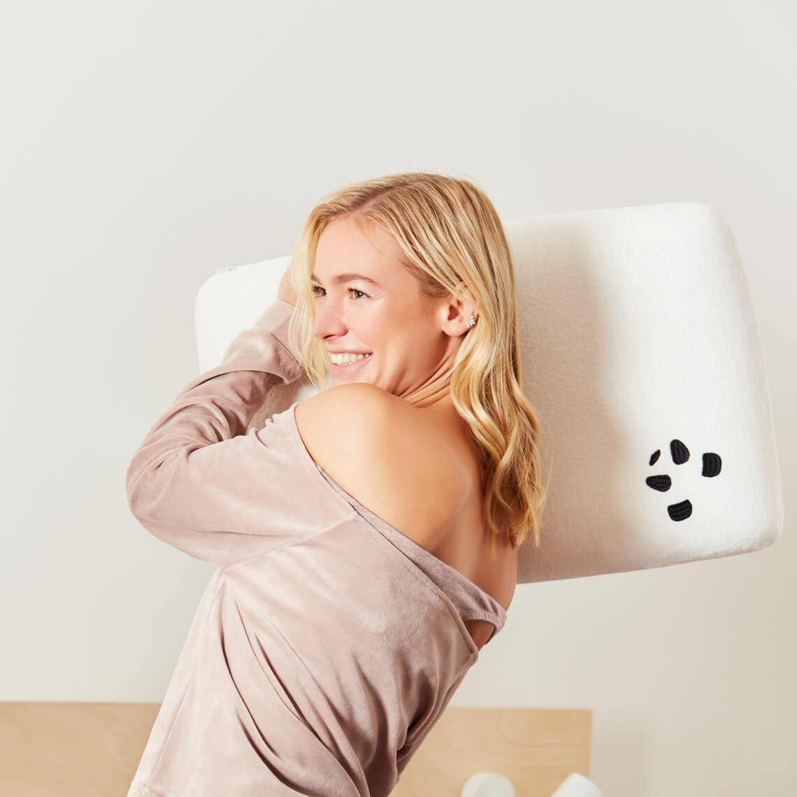 Panda Luxury Memory Foam Bamboo Pillow Etsy