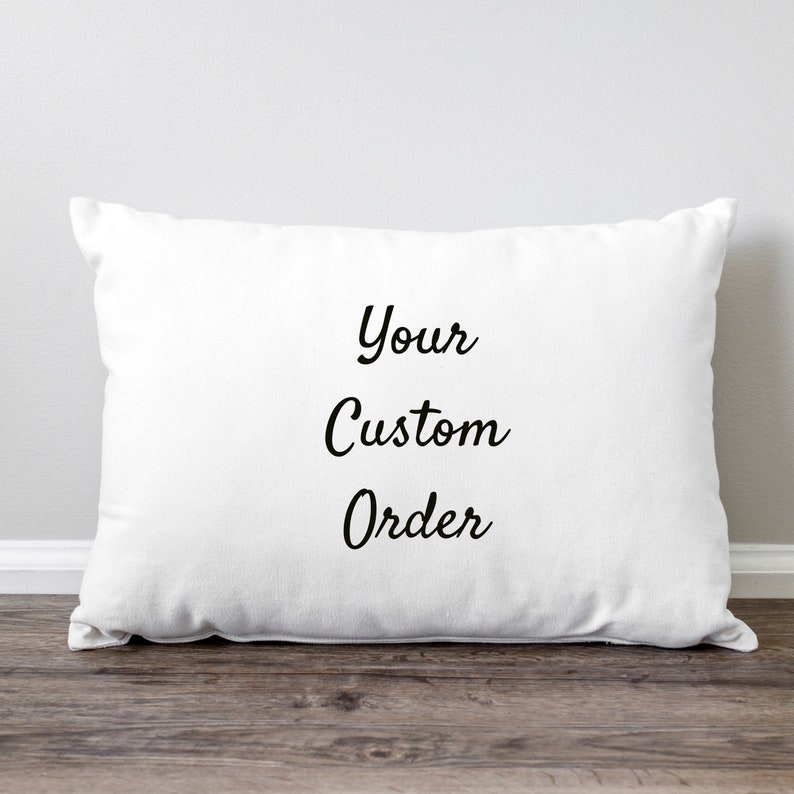 Custom Design Pillow